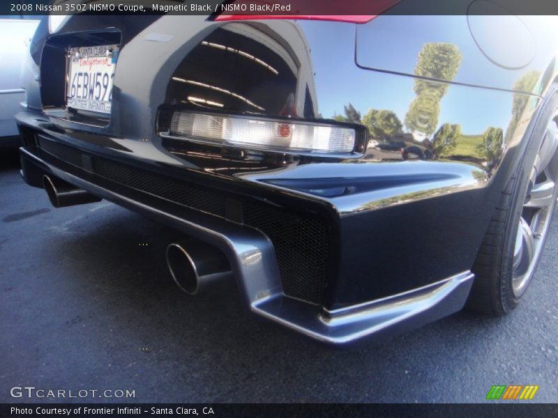 Magnetic Black / NISMO Black/Red 2008 Nissan 350Z NISMO Coupe
