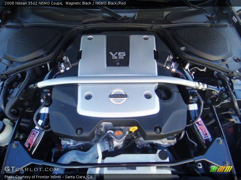 Magnetic Black / NISMO Black/Red 2008 Nissan 350Z NISMO Coupe