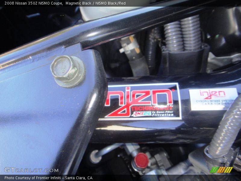 Magnetic Black / NISMO Black/Red 2008 Nissan 350Z NISMO Coupe
