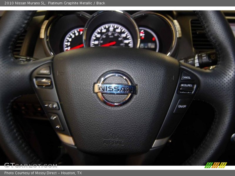 Platinum Graphite Metallic / Black 2010 Nissan Murano SL