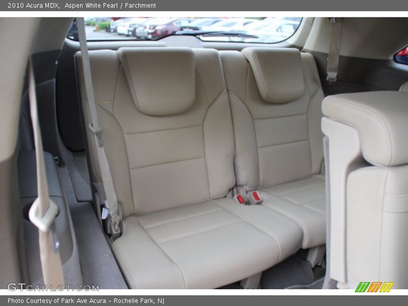 Aspen White Pearl / Parchment 2010 Acura MDX
