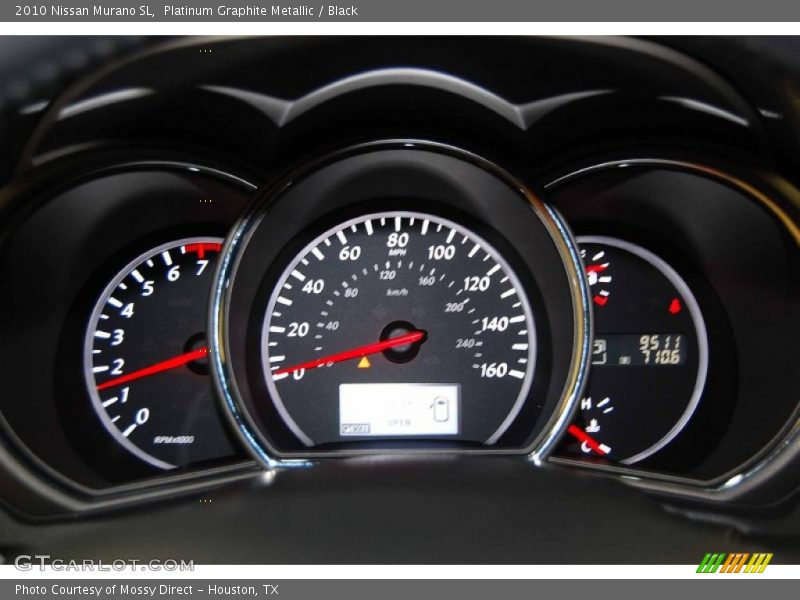 Platinum Graphite Metallic / Black 2010 Nissan Murano SL