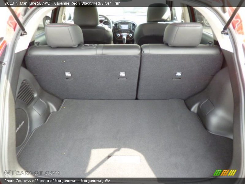Cayenne Red / Black/Red/Silver Trim 2013 Nissan Juke SL AWD