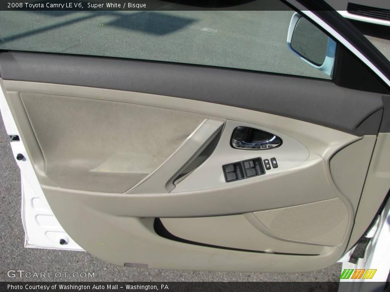 Super White / Bisque 2008 Toyota Camry LE V6