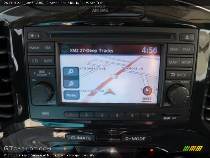 Cayenne Red / Black/Red/Silver Trim 2013 Nissan Juke SL AWD