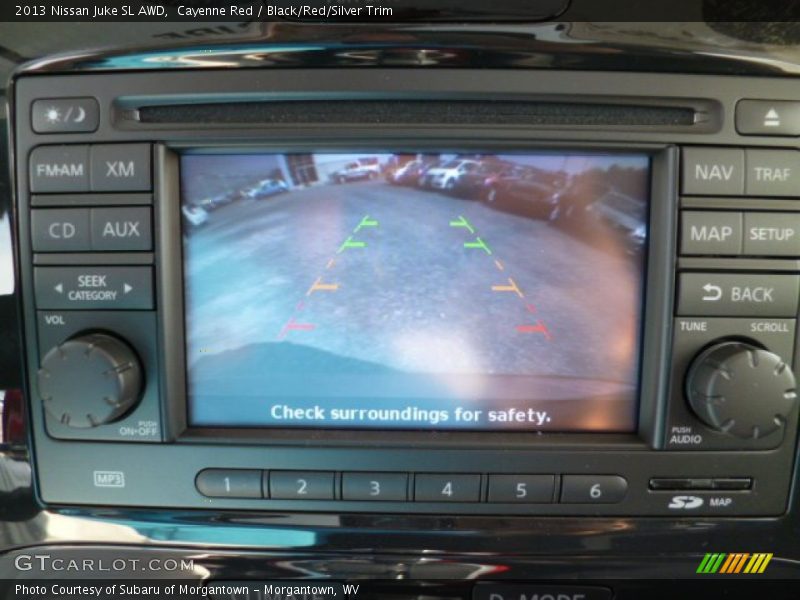 Cayenne Red / Black/Red/Silver Trim 2013 Nissan Juke SL AWD
