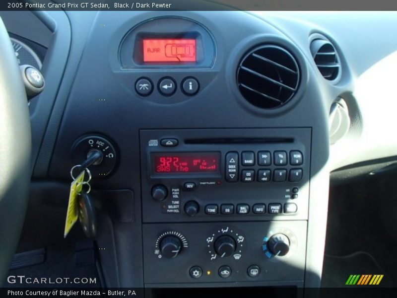 Black / Dark Pewter 2005 Pontiac Grand Prix GT Sedan
