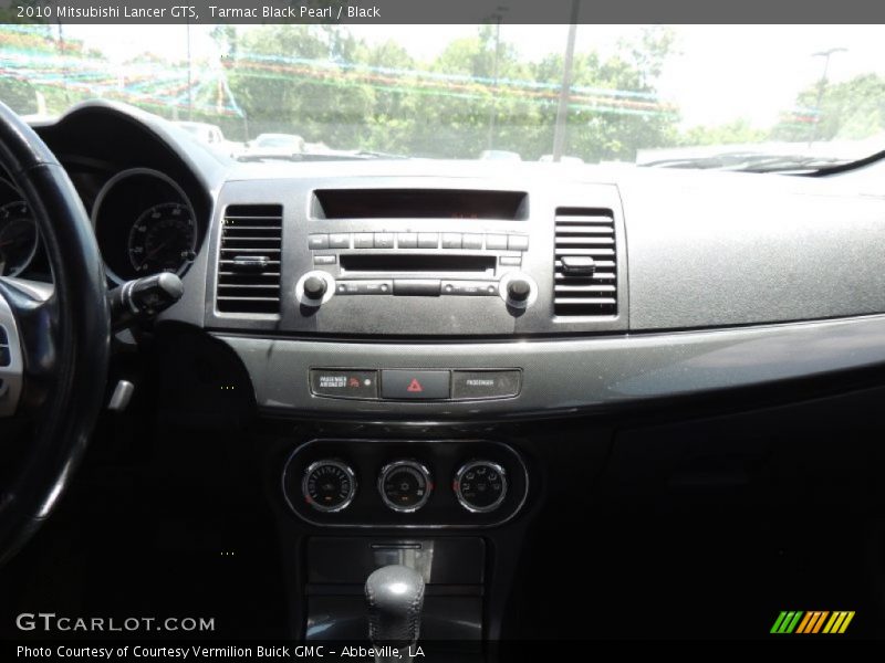 Tarmac Black Pearl / Black 2010 Mitsubishi Lancer GTS