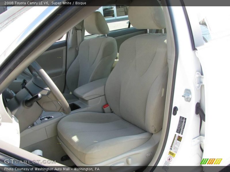 Super White / Bisque 2008 Toyota Camry LE V6