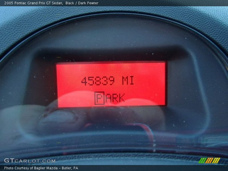 Black / Dark Pewter 2005 Pontiac Grand Prix GT Sedan