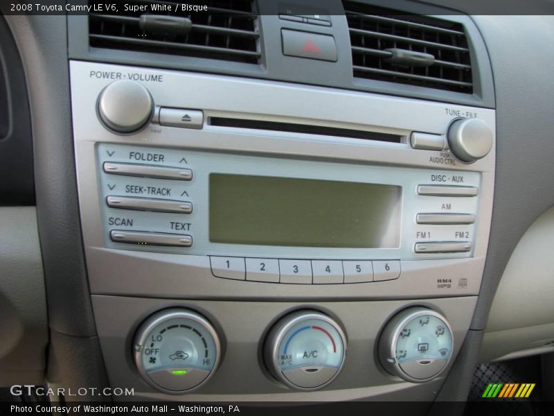 Super White / Bisque 2008 Toyota Camry LE V6