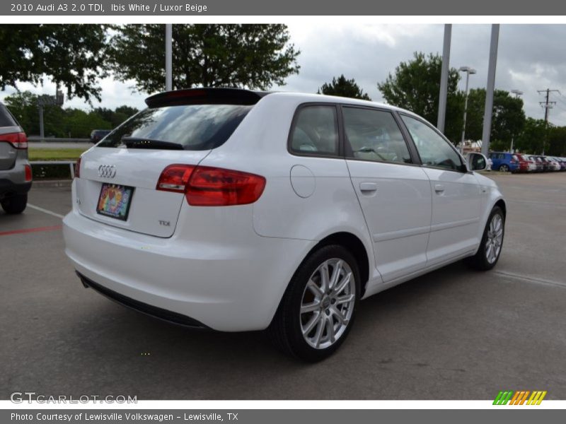 Ibis White / Luxor Beige 2010 Audi A3 2.0 TDI