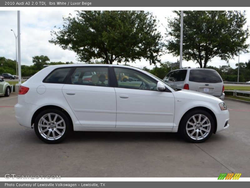 Ibis White / Luxor Beige 2010 Audi A3 2.0 TDI
