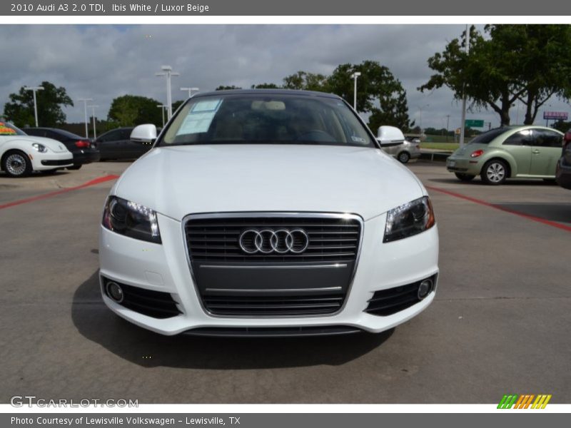 Ibis White / Luxor Beige 2010 Audi A3 2.0 TDI