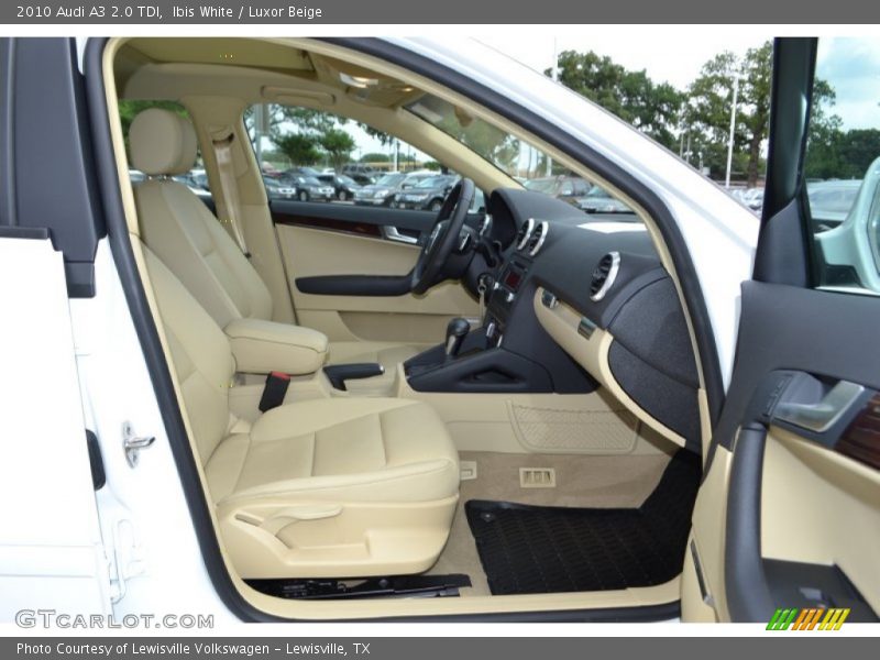 Ibis White / Luxor Beige 2010 Audi A3 2.0 TDI