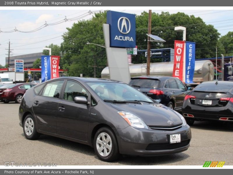 Magnetic Gray Metallic / Gray 2008 Toyota Prius Hybrid