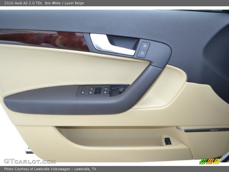 Ibis White / Luxor Beige 2010 Audi A3 2.0 TDI