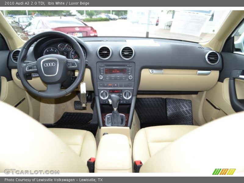 Ibis White / Luxor Beige 2010 Audi A3 2.0 TDI