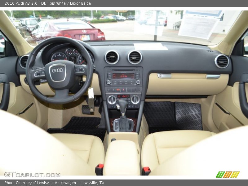 Ibis White / Luxor Beige 2010 Audi A3 2.0 TDI