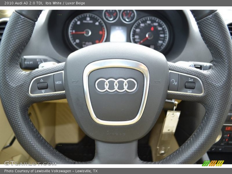 Ibis White / Luxor Beige 2010 Audi A3 2.0 TDI