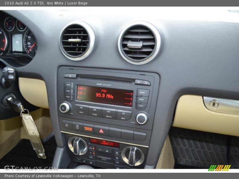 Ibis White / Luxor Beige 2010 Audi A3 2.0 TDI
