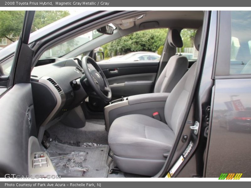 Magnetic Gray Metallic / Gray 2008 Toyota Prius Hybrid