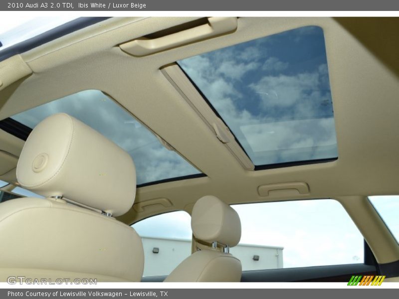 Ibis White / Luxor Beige 2010 Audi A3 2.0 TDI