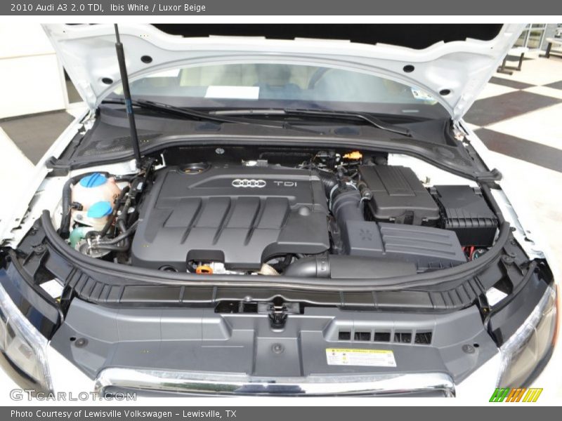 Ibis White / Luxor Beige 2010 Audi A3 2.0 TDI