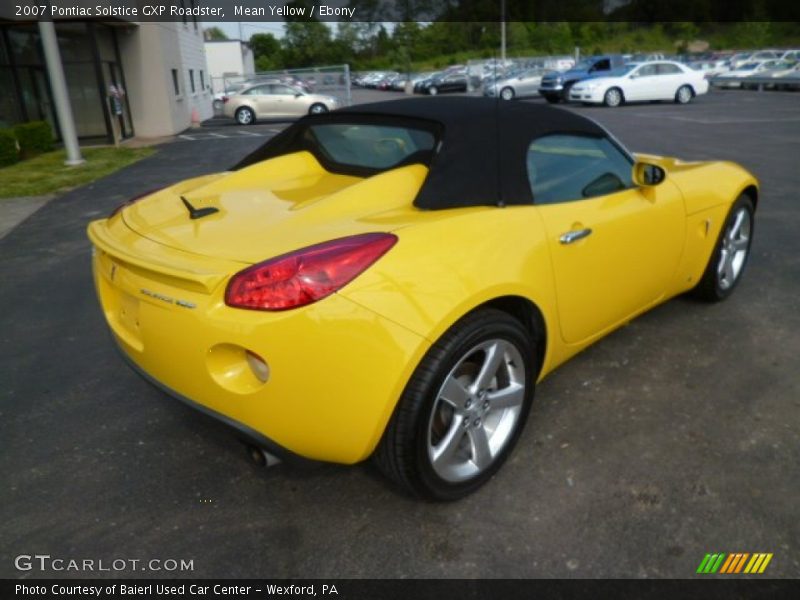 Mean Yellow / Ebony 2007 Pontiac Solstice GXP Roadster