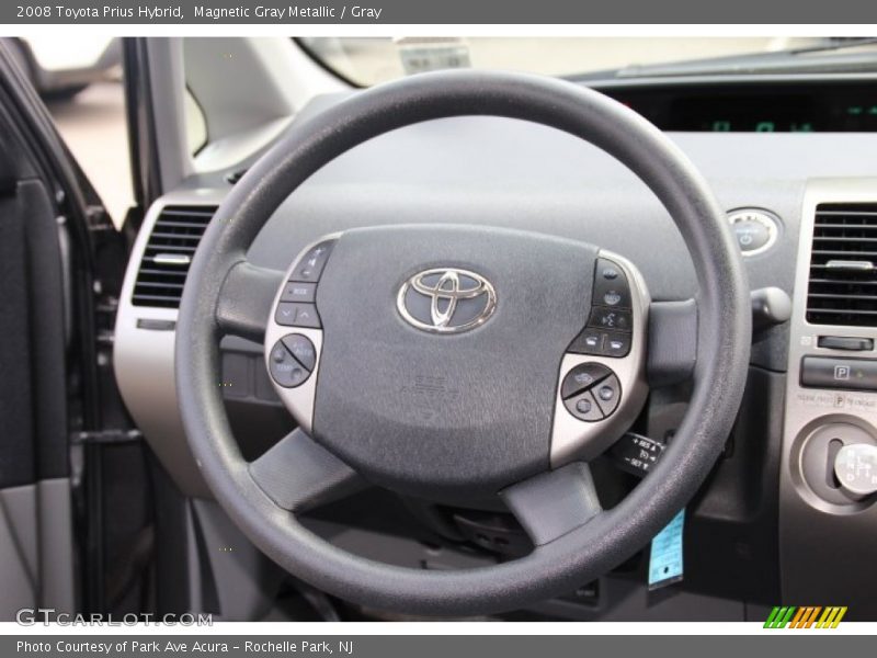 Magnetic Gray Metallic / Gray 2008 Toyota Prius Hybrid