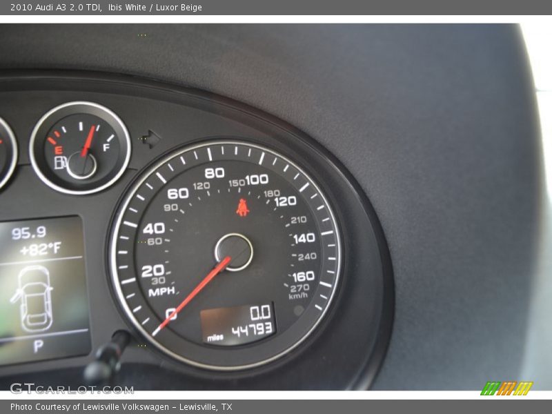 Ibis White / Luxor Beige 2010 Audi A3 2.0 TDI