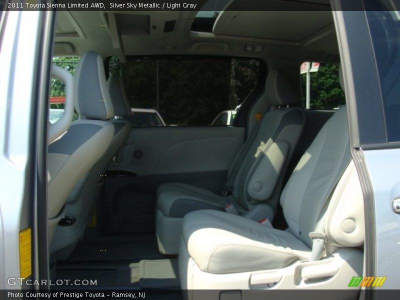 Silver Sky Metallic / Light Gray 2011 Toyota Sienna Limited AWD