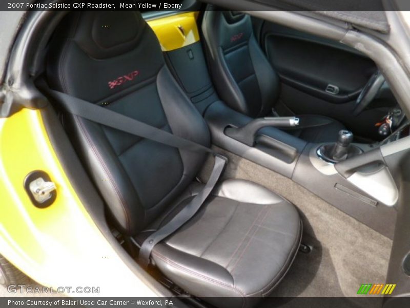 Mean Yellow / Ebony 2007 Pontiac Solstice GXP Roadster