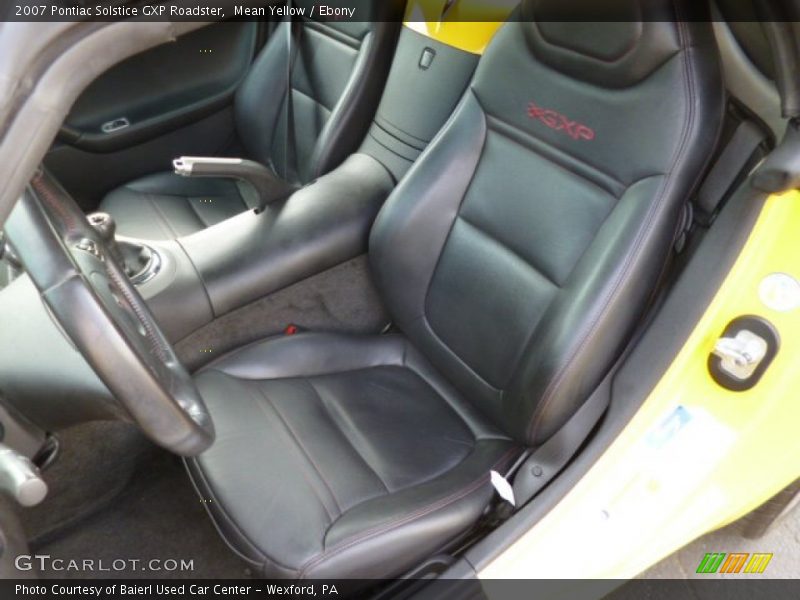 Front Seat of 2007 Solstice GXP Roadster