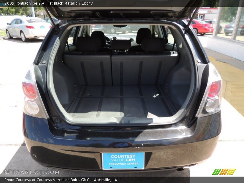 Jet Black Metallic / Ebony 2009 Pontiac Vibe 2.4