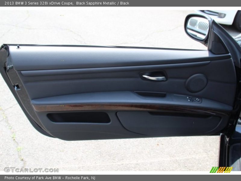Black Sapphire Metallic / Black 2013 BMW 3 Series 328i xDrive Coupe