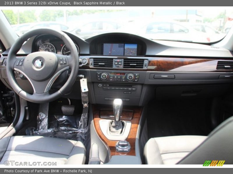 Black Sapphire Metallic / Black 2013 BMW 3 Series 328i xDrive Coupe