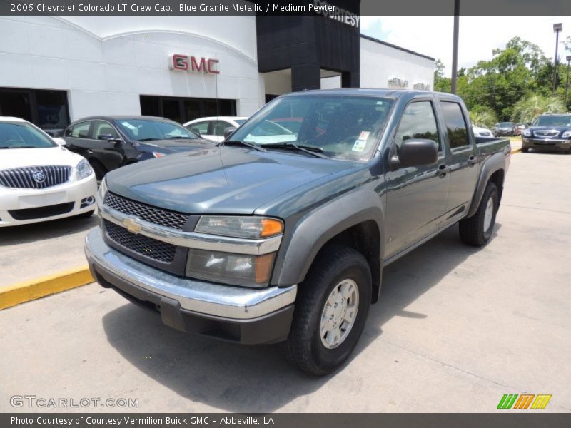 Blue Granite Metallic / Medium Pewter 2006 Chevrolet Colorado LT Crew Cab