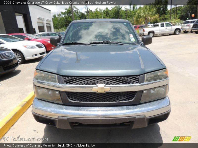 Blue Granite Metallic / Medium Pewter 2006 Chevrolet Colorado LT Crew Cab