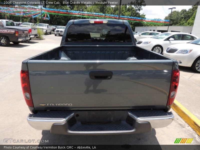 Blue Granite Metallic / Medium Pewter 2006 Chevrolet Colorado LT Crew Cab