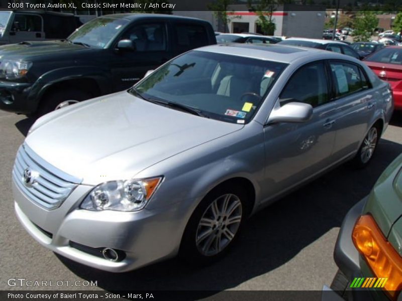 Classic Silver Metallic / Ash Gray 2008 Toyota Avalon XL