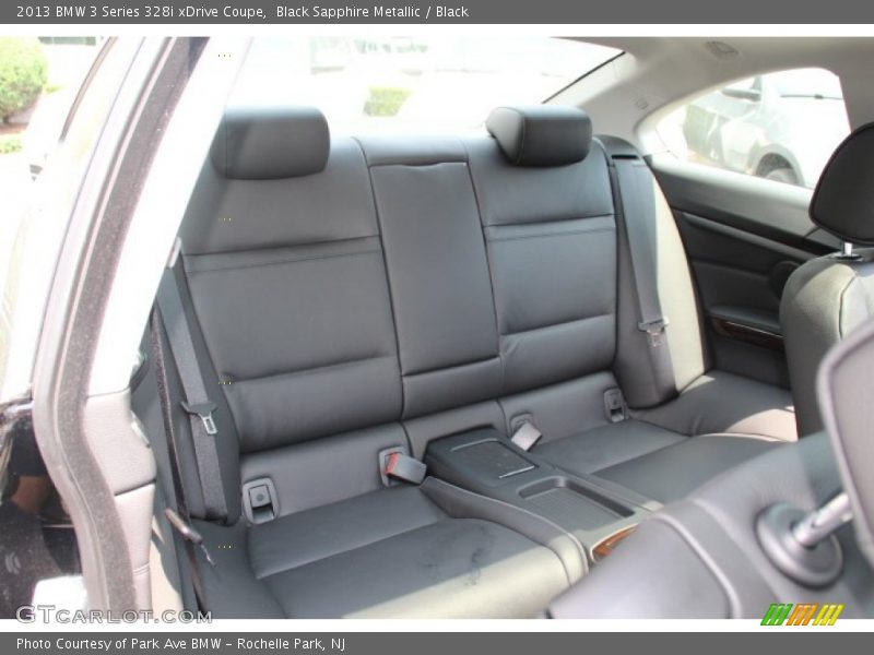 Black Sapphire Metallic / Black 2013 BMW 3 Series 328i xDrive Coupe