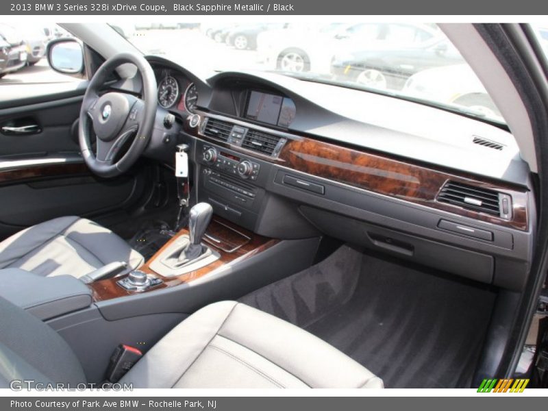 Black Sapphire Metallic / Black 2013 BMW 3 Series 328i xDrive Coupe