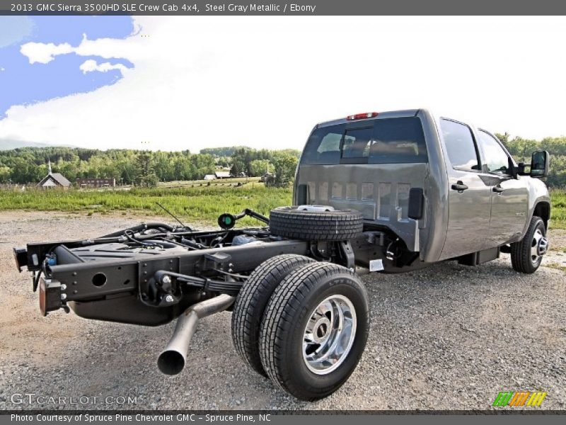  2013 Sierra 3500HD SLE Crew Cab 4x4 Steel Gray Metallic