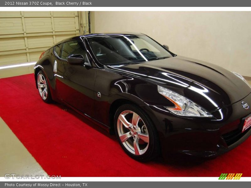 Black Cherry / Black 2012 Nissan 370Z Coupe