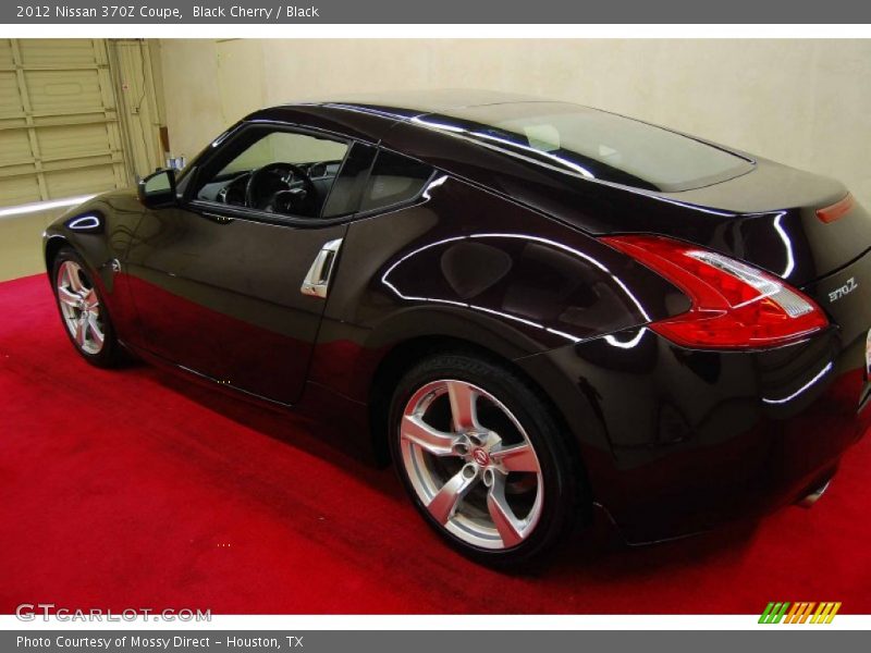 Black Cherry / Black 2012 Nissan 370Z Coupe