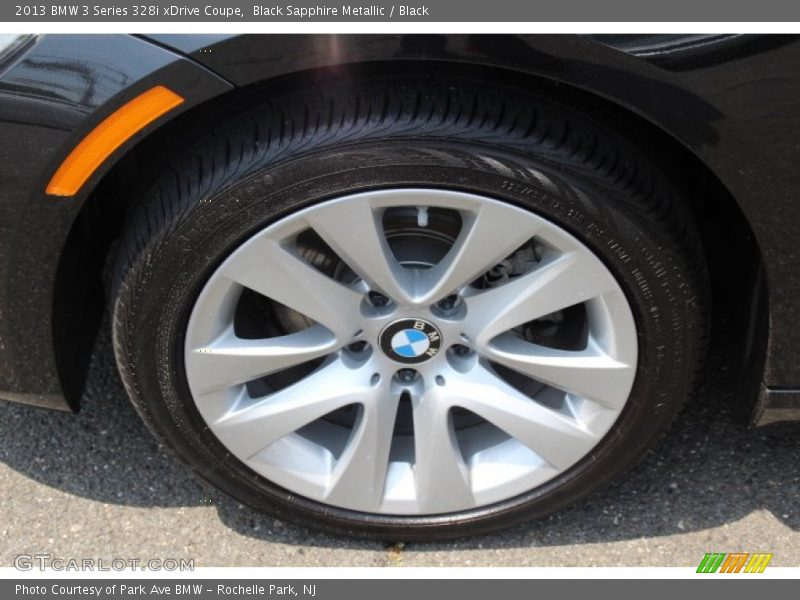 Black Sapphire Metallic / Black 2013 BMW 3 Series 328i xDrive Coupe