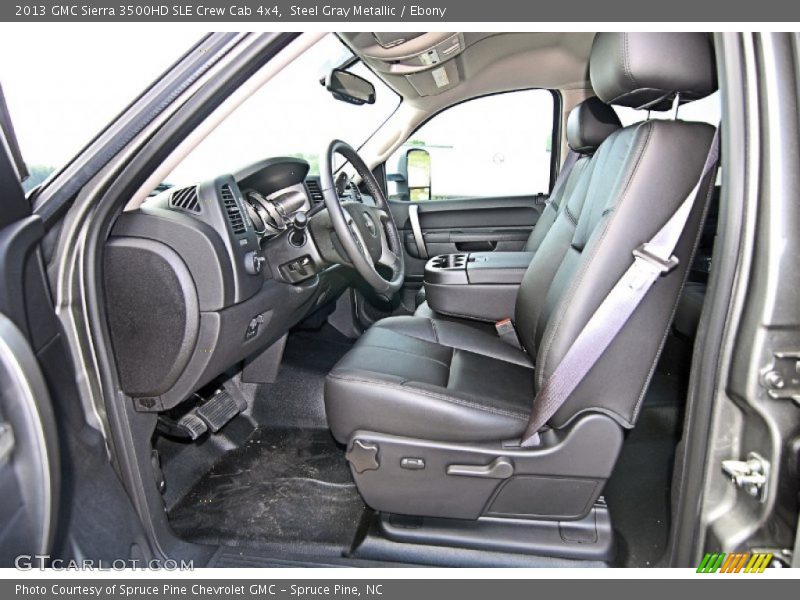 Front Seat of 2013 Sierra 3500HD SLE Crew Cab 4x4