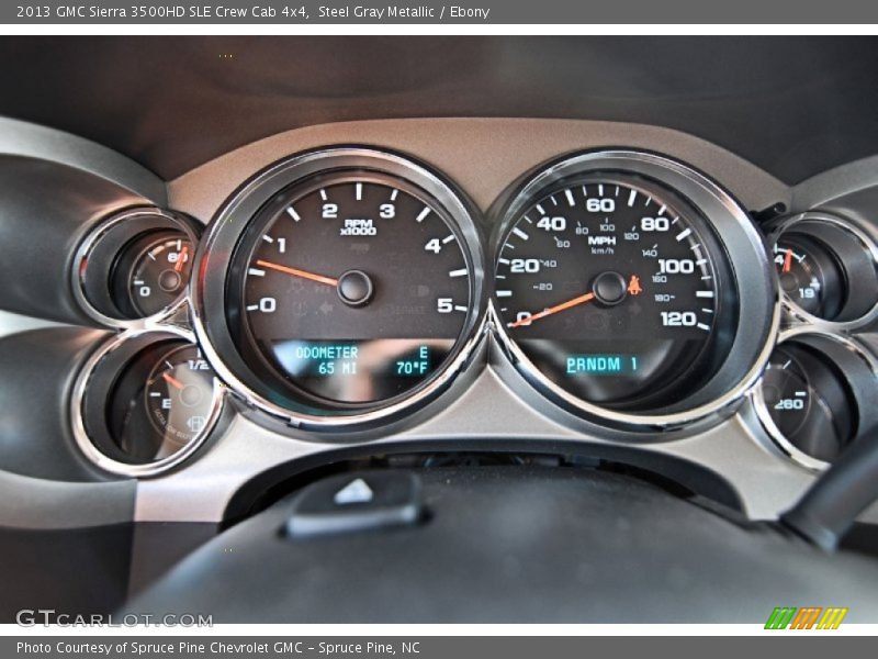  2013 Sierra 3500HD SLE Crew Cab 4x4 SLE Crew Cab 4x4 Gauges
