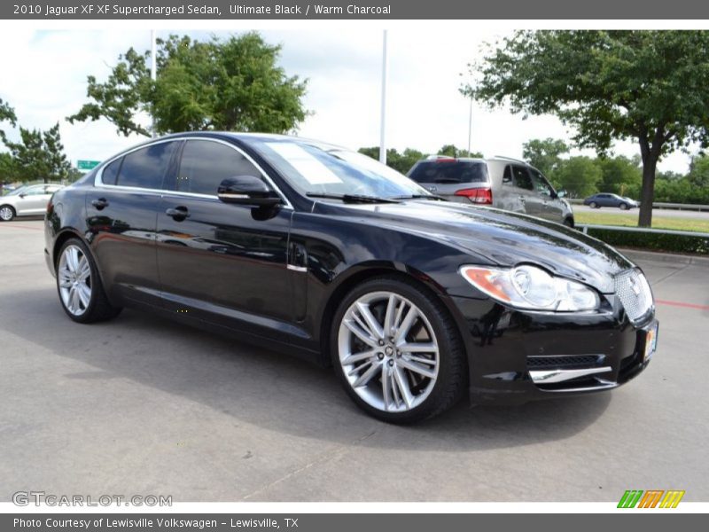Front 3/4 View of 2010 XF XF Supercharged Sedan